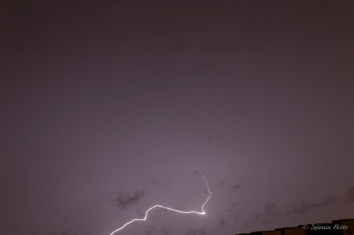 Eclairs sur la ville