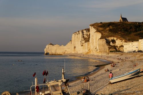 Chapelle Notre-Dame de la Garde vue de la plage
